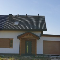 Dom szkieletowy Nowe Bojszowy k. Tychów